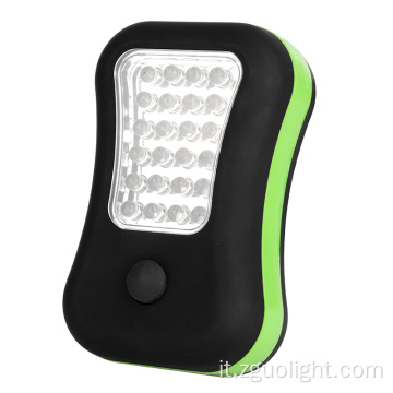 24 + 4 LED Worklight con magnete e gancio